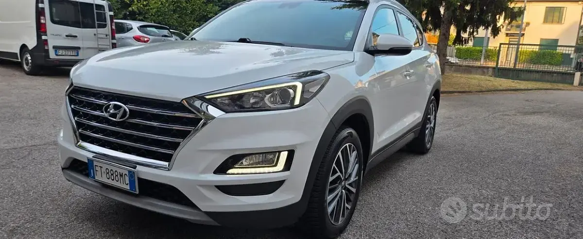 Usata Hyundai Tucson 136 CV (100 kW) 2019 Bianco SUV