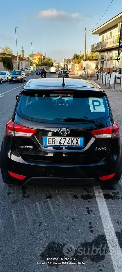 Usata Hyundai ix20 90 CV (66 kW) 2013 Nero Utilitaria
