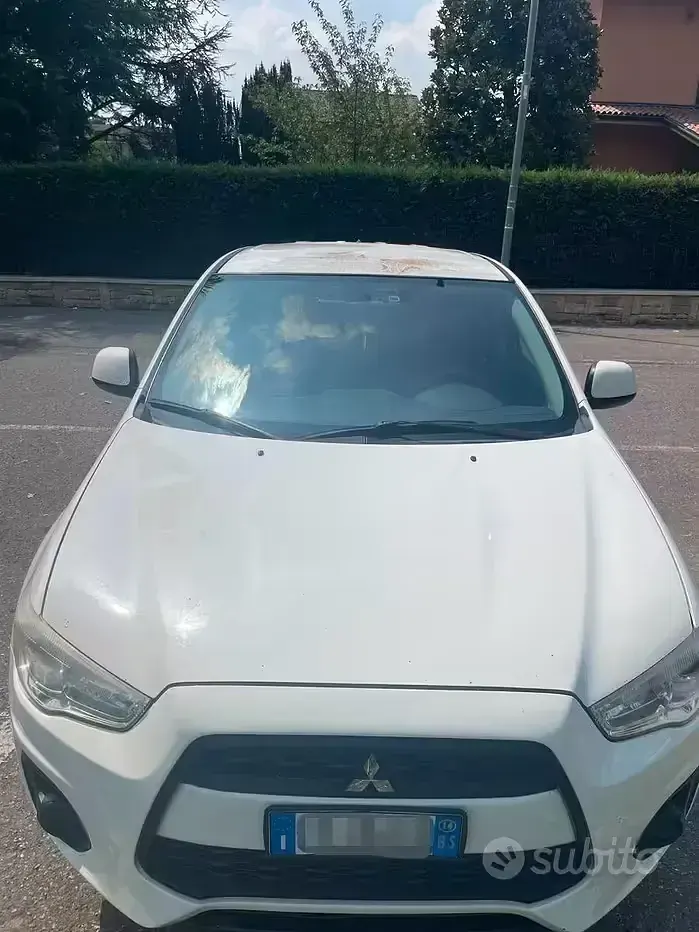 Usata Mitsubishi ASX 117 CV (86 kW) 2014 Bianco SUV
