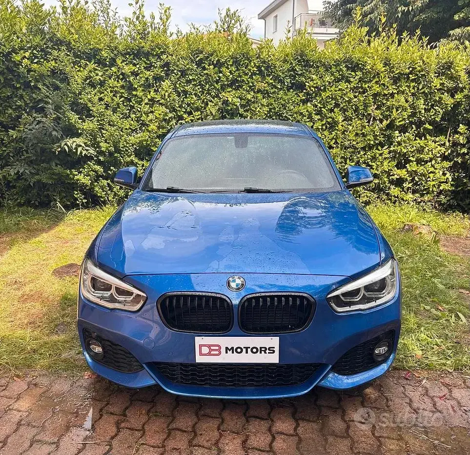 Usata BMW 118 M Sport 150 CV (110 kW) 2017 Bluazzurro Utilitaria