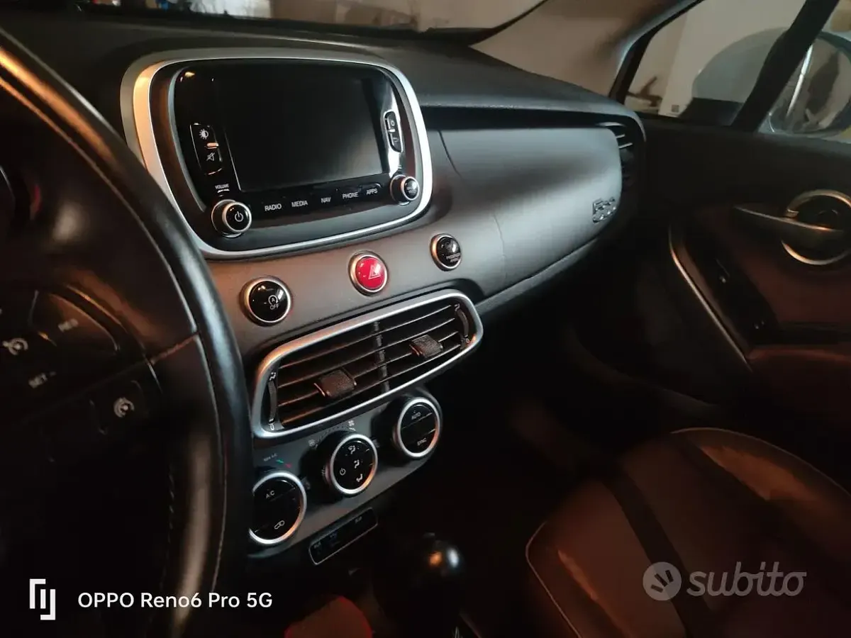 Usata Fiat 500X 140 CV (102 kW) 2014 Bianco SUV