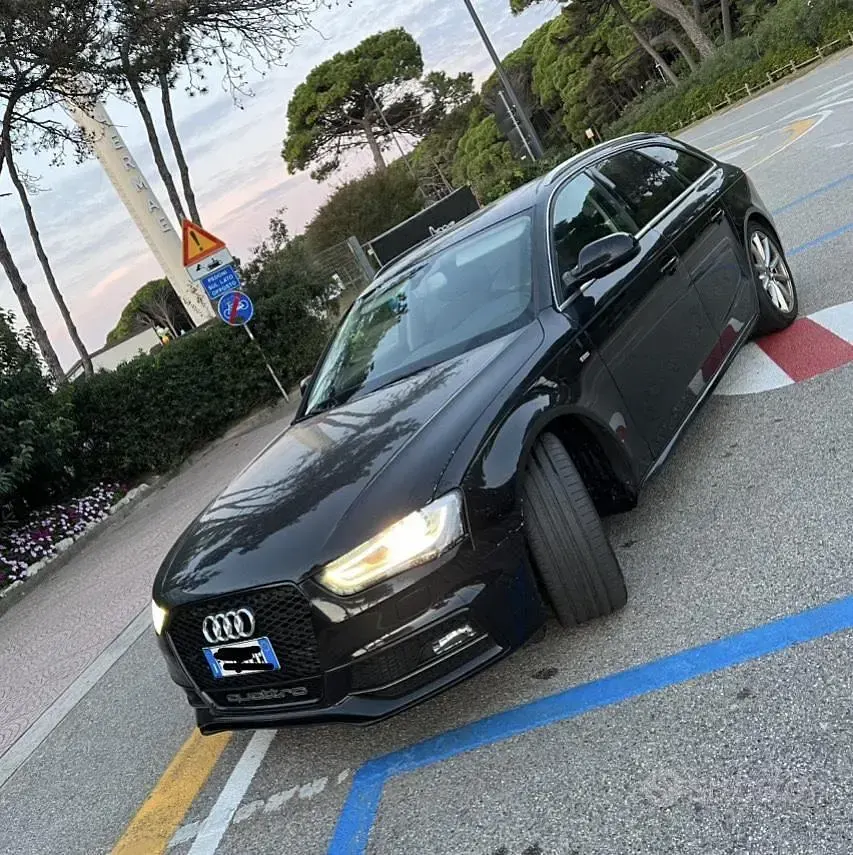 Usata Audi A4 S-Line 177 CV (130 kW) 2013 Nero Station wagon