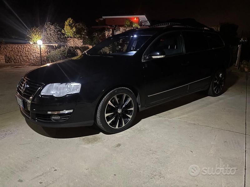 Usata VW Passat Highline 140 CV (102 kW) 2010 Nero Station wagon