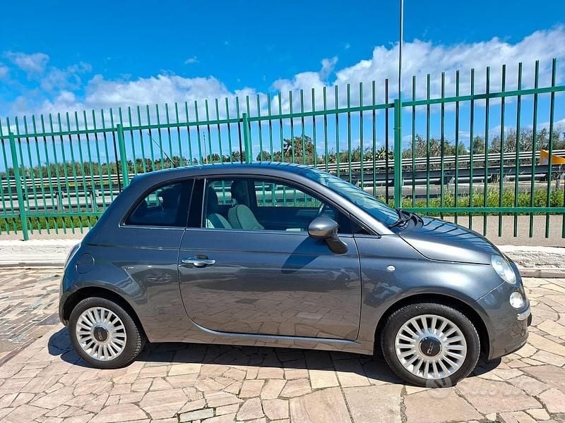 Usata Fiat 500 Lounge 69 CV (50 kW) 2012 Grigio Berlina