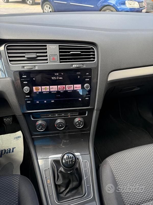 Usata VW Golf VII 115 CV (84 kW) 2019 Grigio Berlina