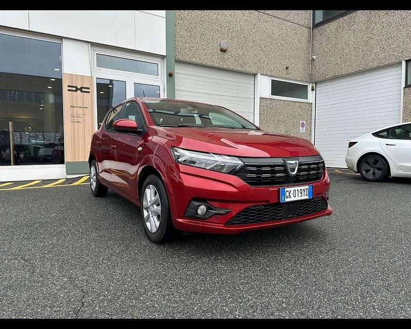 Rosso Usata 2022 Dacia Sandero Comfort Tre volumi | 12.900 € (Buon prezzo) - Immagine 1/4