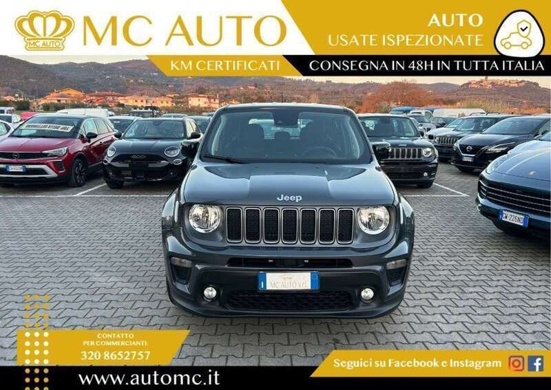 Usata Jeep Renegade Limited 120 CV (88 kW) 2023 Grigio scuro SUV