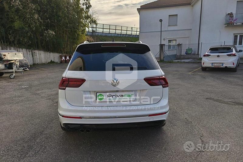 Usata VW Tiguan Advance 190 CV (139 kW) 2021 Bianco SUV