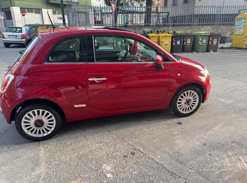 Usata Fiat 500 95 CV (69 kW) 2014 Rosso Utilitaria