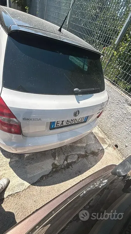Usata Skoda Fabia Monte Carlo 69 CV (50 kW) 2014 Bianco Berlina