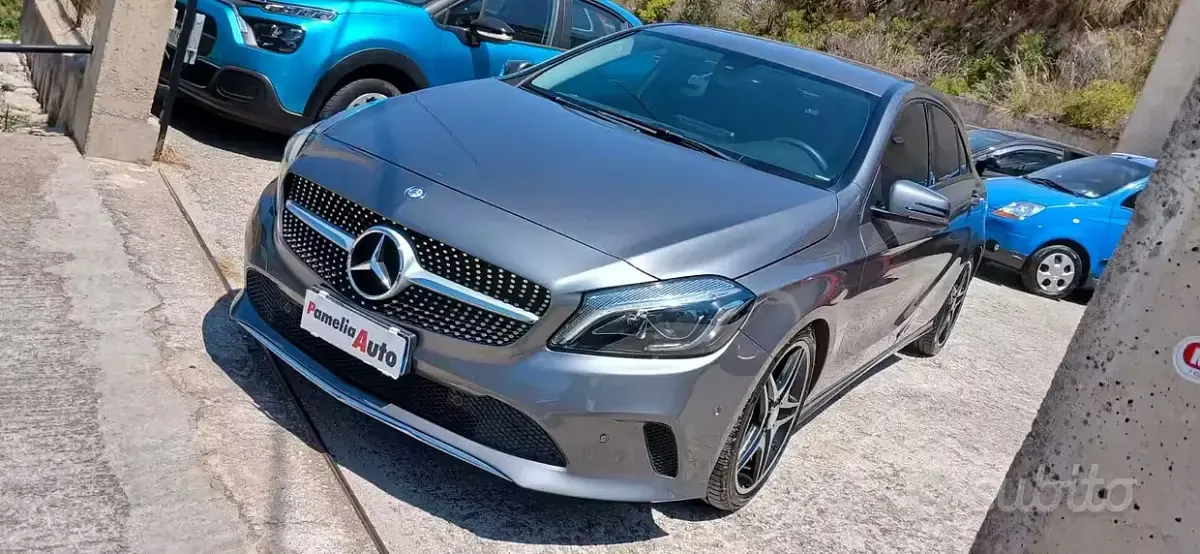 Usata Mercedes A180 Executive 109 CV (80 kW) 2016 Grigio Utilitaria