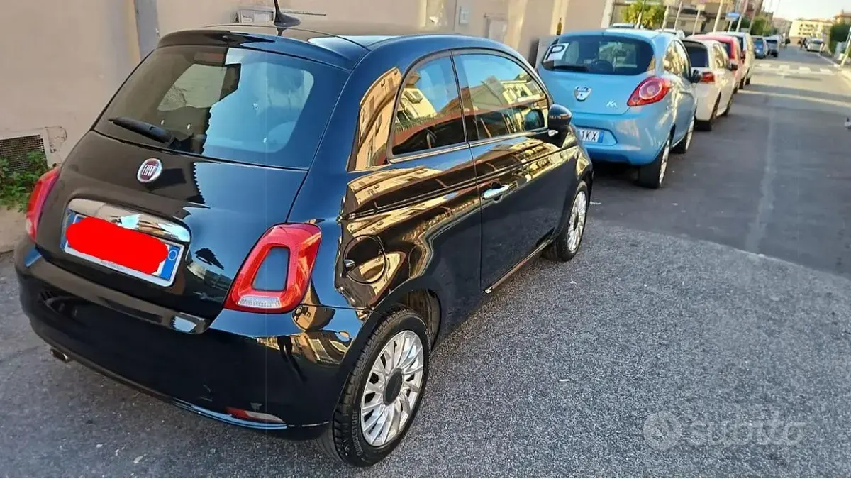 Usata Fiat 500 105 CV (77 kW) 2021 Nero Utilitaria