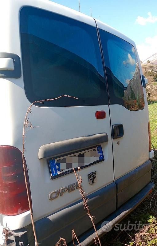 Usata Opel Movano 2001 Bianco Berlina