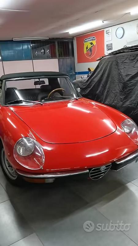 Usata Alfa Romeo Spider Veloce 1970 Rosso Cabrio