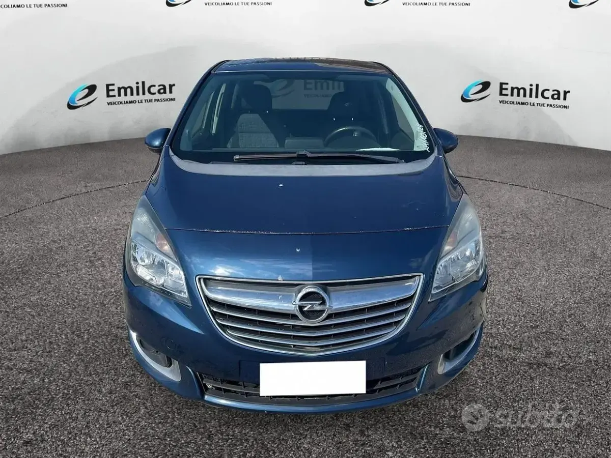 Usata Opel Meriva 120 CV (88 kW) 2017 Blu Monovolume