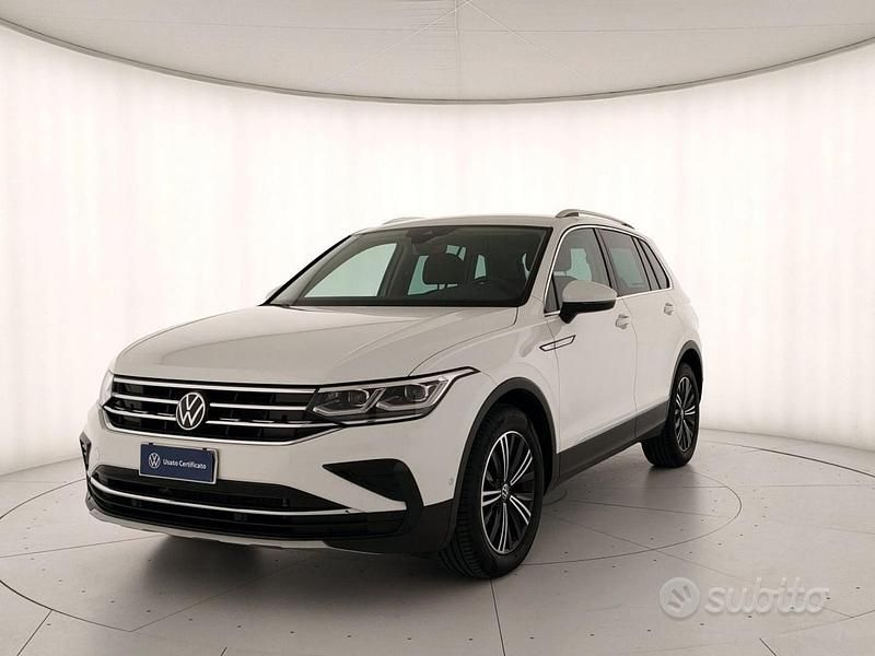 Usata VW Tiguan Elegance 150 CV (110 kW) 2022 Pure white SUV