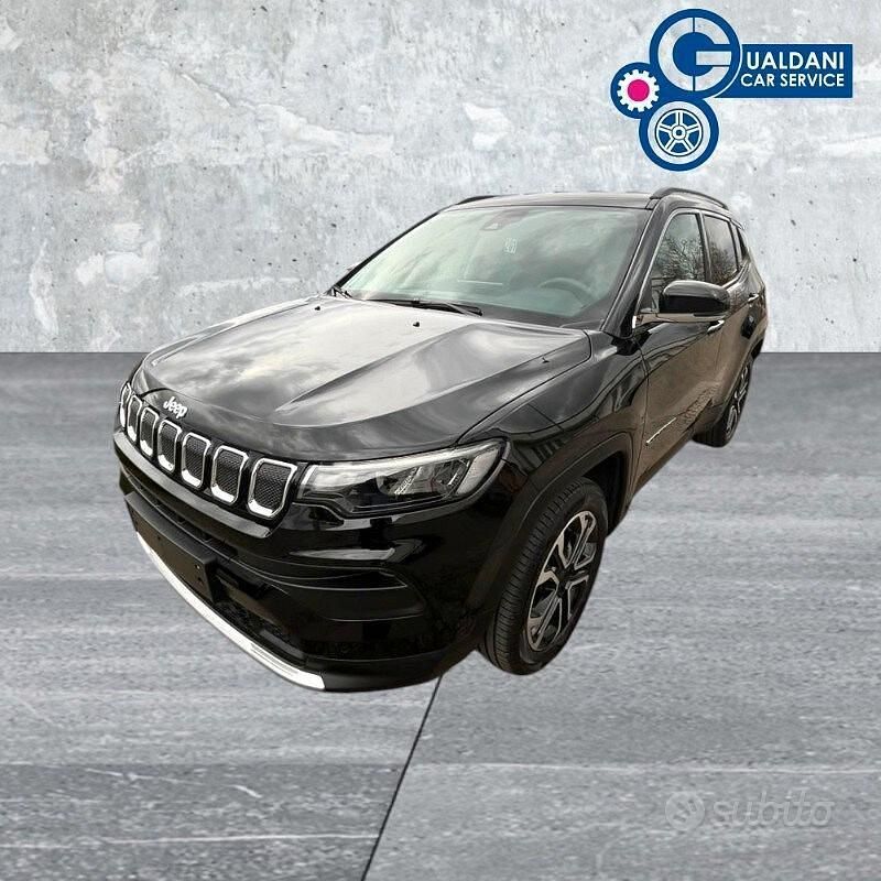 Usata Jeep Compass 130 CV (95 kW) 2022 Nero SUV