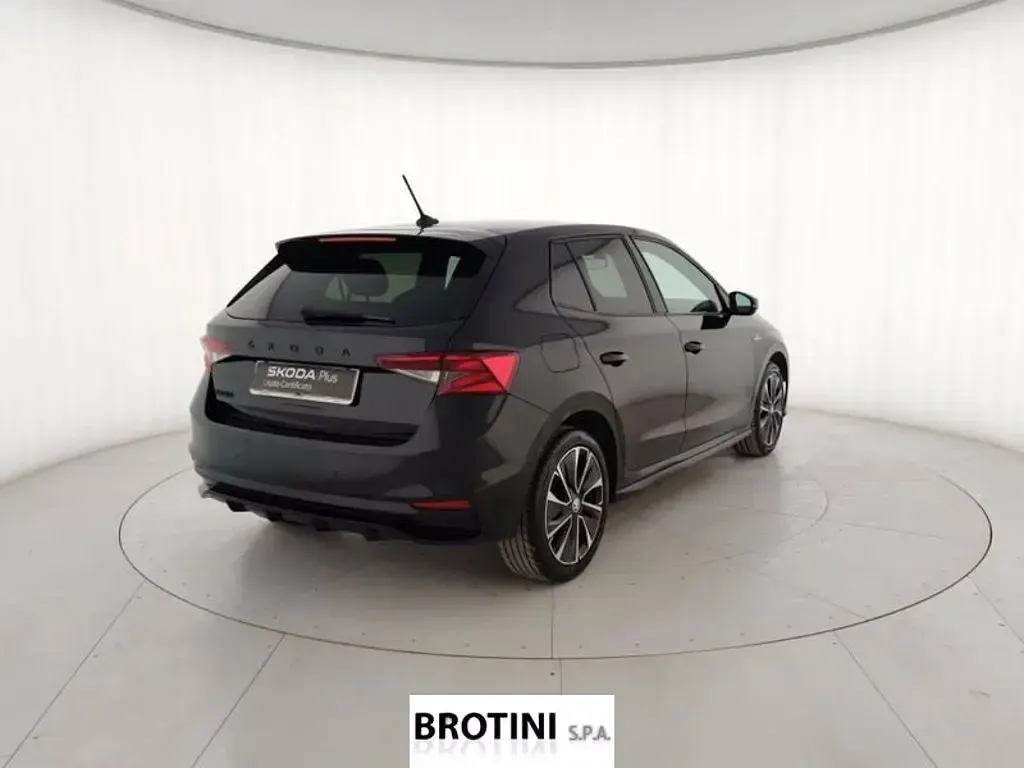 Usata Skoda Fabia Monte Carlo 80 CV (58 kW) 2023 Nero metallizzato Utilitaria