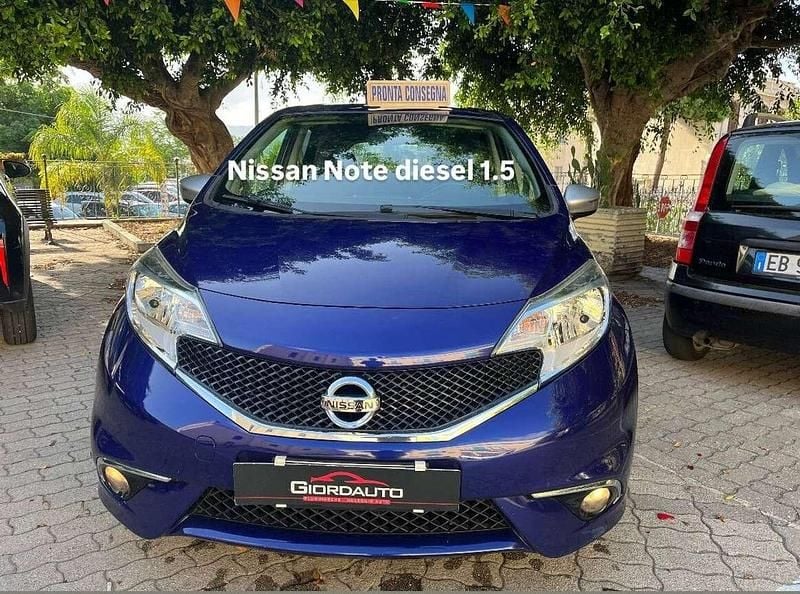 Usata Nissan Note Visia 90 CV (66 kW) 2016 Blu Monovolume
