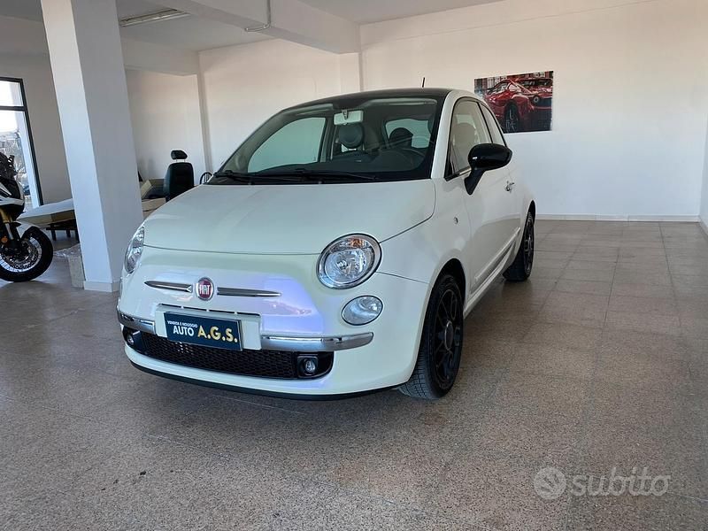 Usata Fiat 500 95 CV (69 kW) 2012 Bianco Berlina