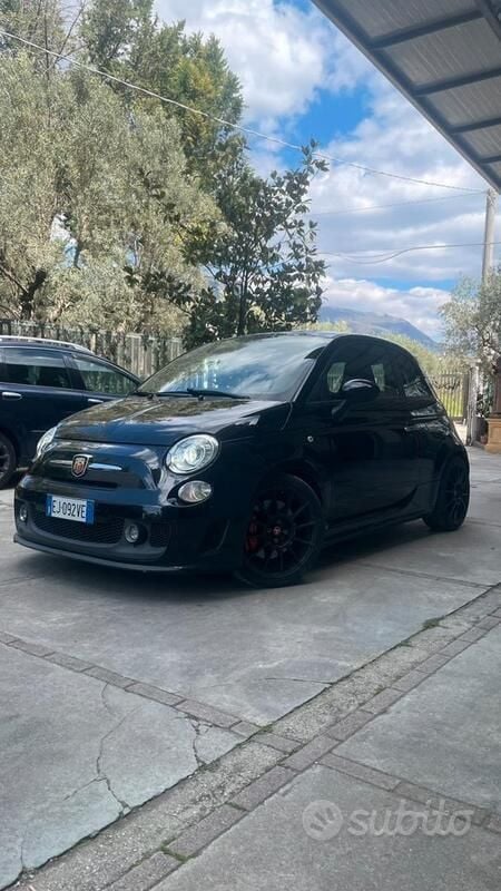 Usata Fiat 500 Abarth 135 CV (99 kW) 2011 Nero Utilitaria
