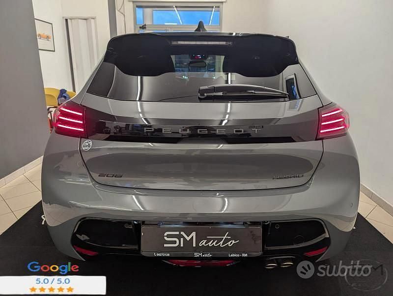 Usata Peugeot 208 GT 145 CV (106 kW) 2025 Grigio Utilitaria