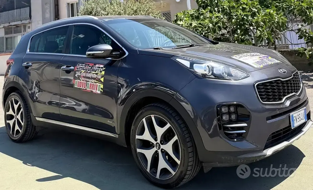 Usata Kia Sportage GT-Line 185 CV (136 kW) 2018 Grigio SUV