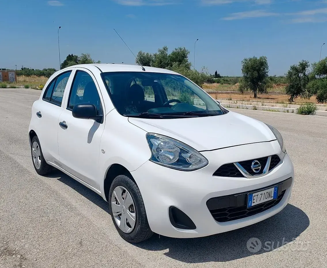 Usata Nissan Micra Acenta 80 CV (58 kW) 2014 Bianco Utilitaria