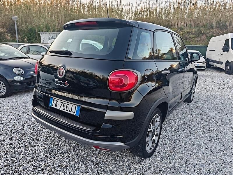 Usata Fiat 500L Cross 95 CV (69 kW) 2018 Nero Monovolume
