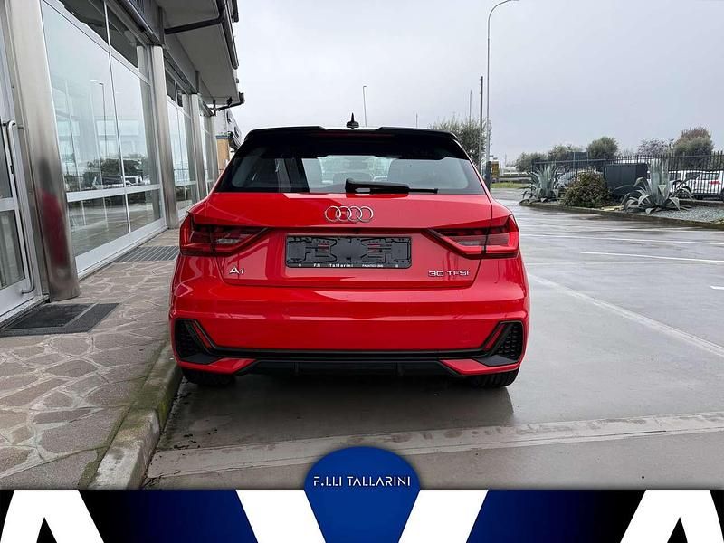 Usata Audi A1 Sportback Competition 110 CV (80 kW) 2022 Rosso misano perlato Utilitaria