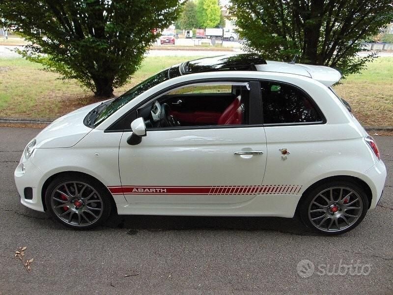 Usata Abarth 595 Turismo 160 CV (117 kW) 2016 Bianco Utilitaria