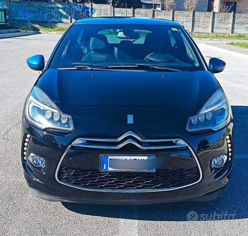 Usata Citroën DS3 75 CV (55 kW) 2015 Nero Coupé