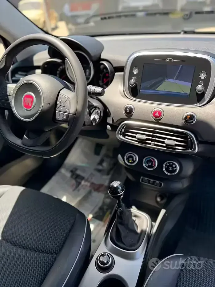 Usata Fiat 500X Cross 140 CV (102 kW) 2018 Grigio SUV