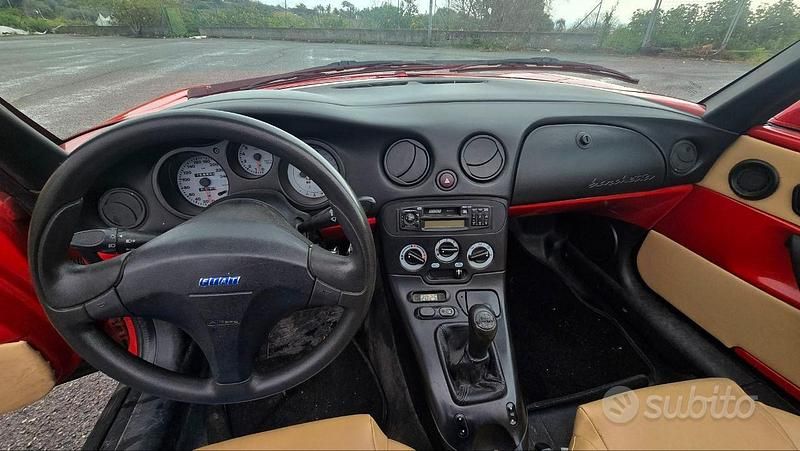 Usata Fiat Barchetta 130 CV (95 kW) 2000 Rosso Cabrio