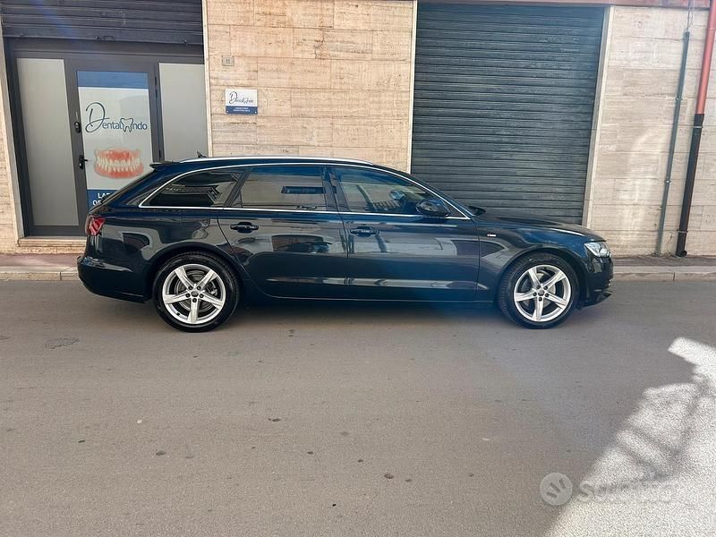 Usata Audi A6 177 CV (130 kW) 2015 Blu Station wagon