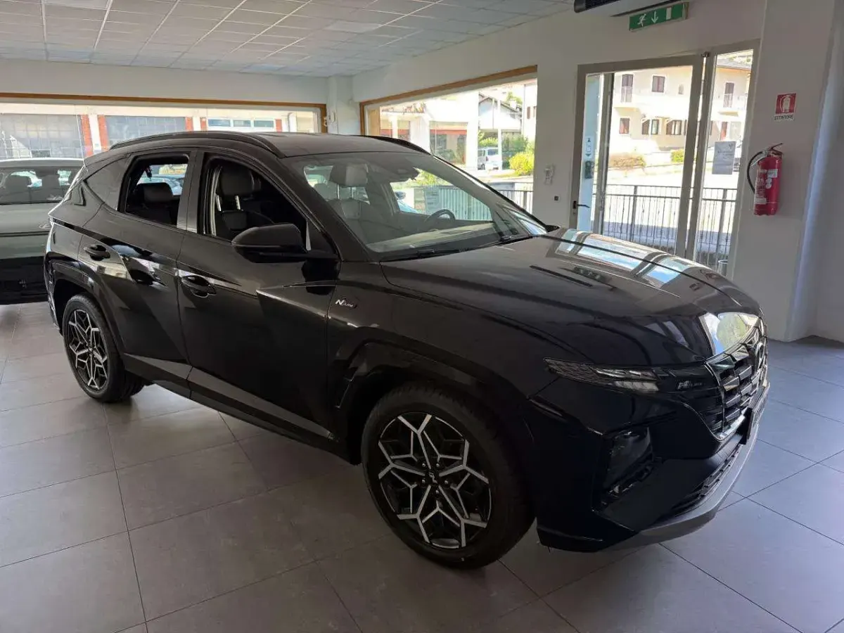 Usata Hyundai Tucson N Line 150 CV (110 kW) 2022 Nero SUV