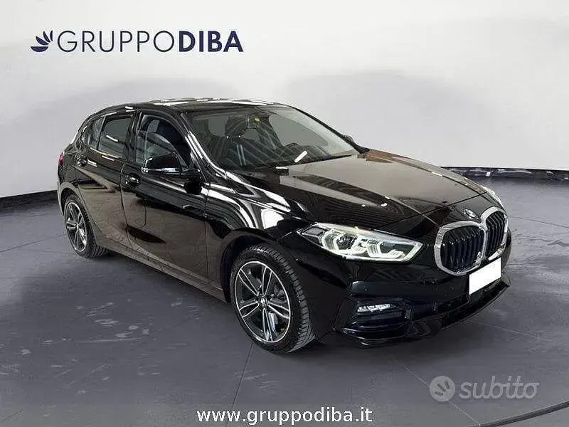 Usata BMW 118 Sport Line 136 CV (100 kW) 2020 Nero Berlina
