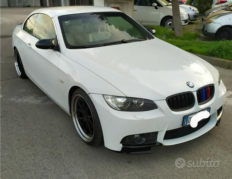 Usata BMW 335 Cabriolet Competition Edition 700 CV (514 kW) 2008 Bianco Cabrio