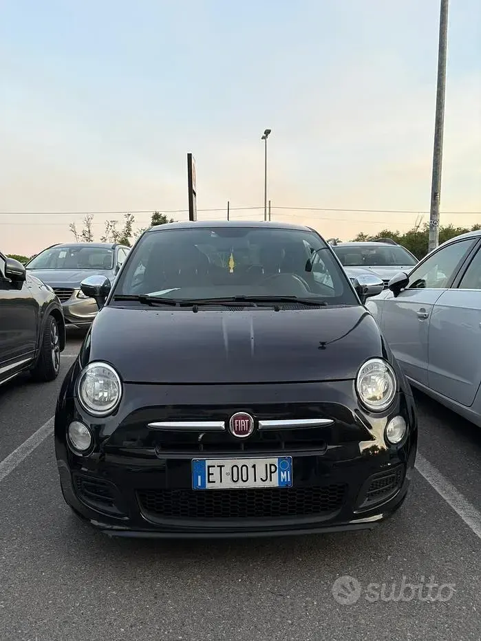 Usata Fiat 500S 69 CV (50 kW) 2015 Nero Berlina