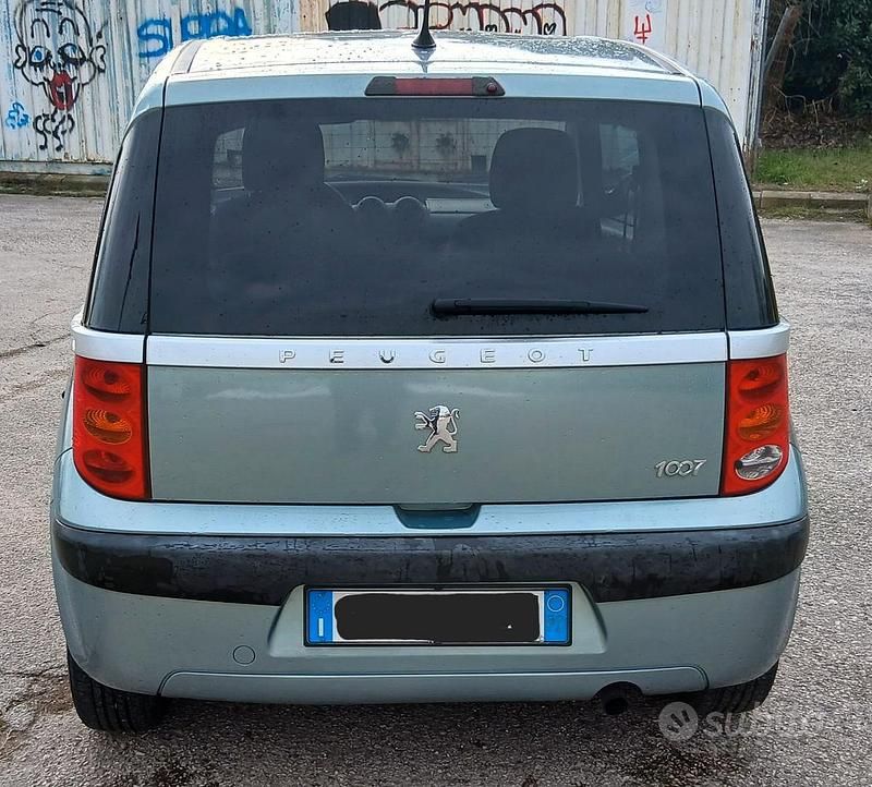 Usata Peugeot 1007 2006 Verde Monovolume
