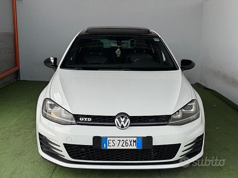 Usata VW Golf VII Highline 184 CV (135 kW) 2014 Bianco Berlina