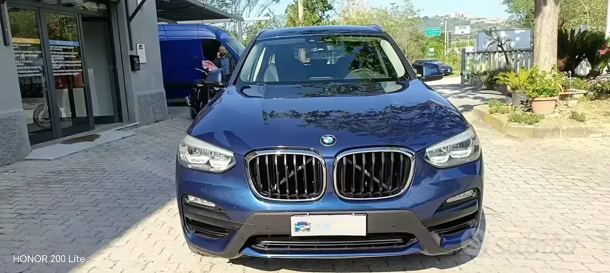 Usata BMW X3 Advantage 190 CV (139 kW) 2018 Blu SUV