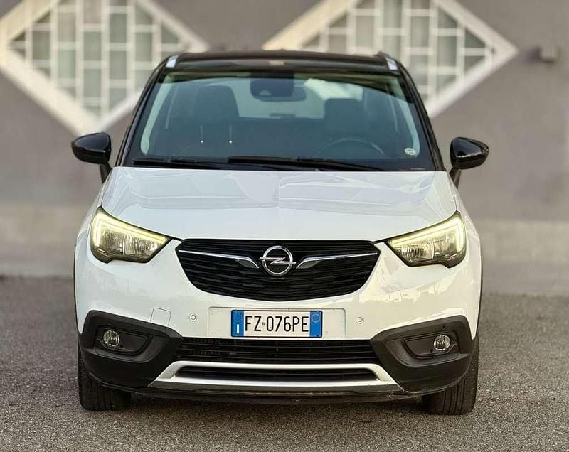 Usata Opel Crossland X Innovation 110 CV (80 kW) 2018 Bianco SUV