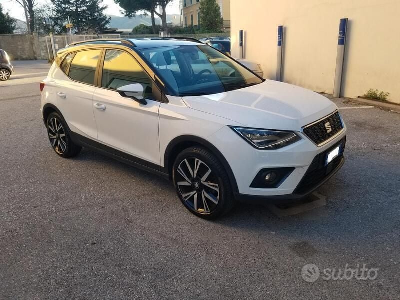 Usata Seat Arona Black Edition 90 CV (66 kW) 2020 Bianco SUV