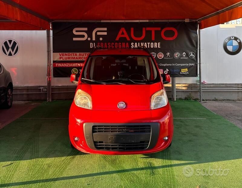 Usata Fiat Qubo Dynamic 95 CV (69 kW) 2011 Rosso Monovolume