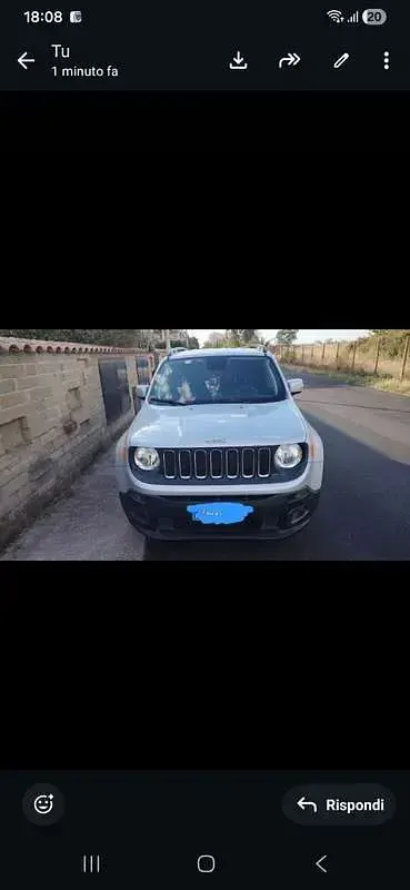 Usata Jeep Renegade Longitude 120 CV (88 kW) 2018 Grigio SUV