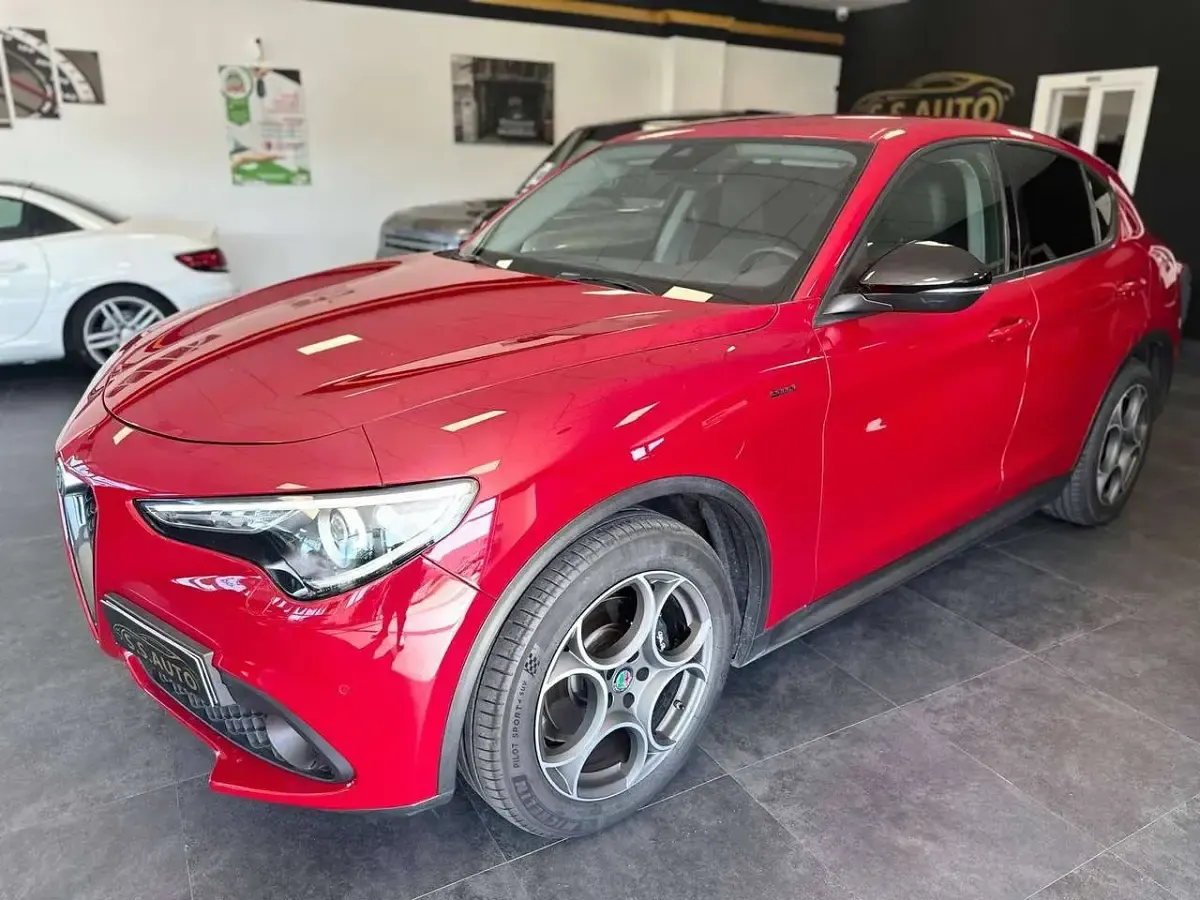 Usata Alfa Romeo Stelvio Ti 190 CV (139 kW) 2020 Rosso SUV