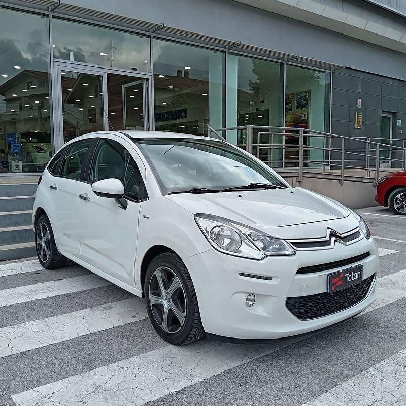 Usata Citroën C3 Feel 82 CV (60 kW) 2016 Bianco Utilitaria