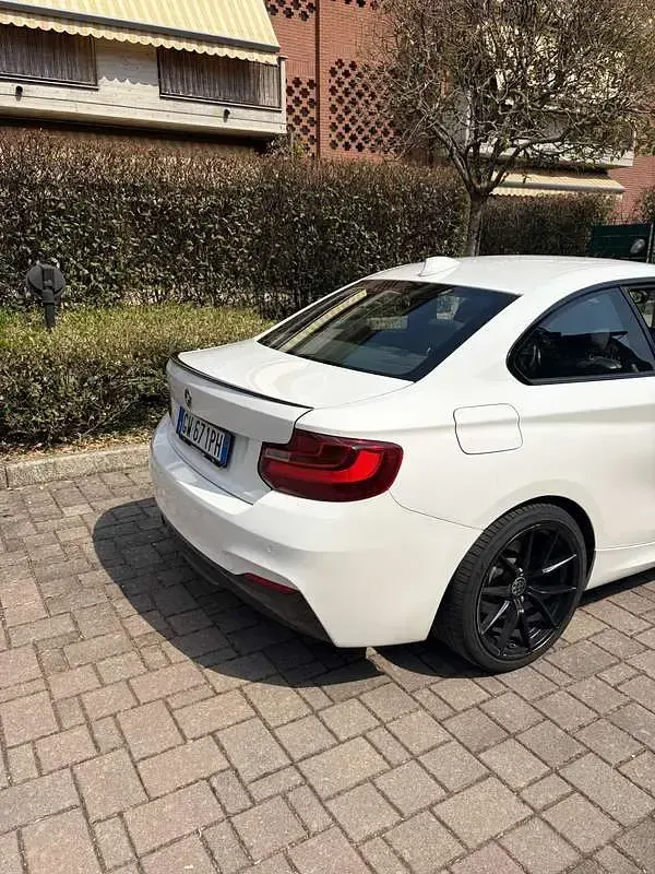 Usata BMW 218 M Sport 150 CV (110 kW) 2016 Bianco Coupé
