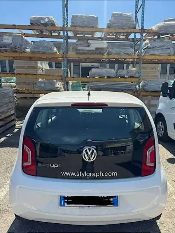 Usata VW up! Move 68 CV (50 kW) 2014 Bianco Utilitaria